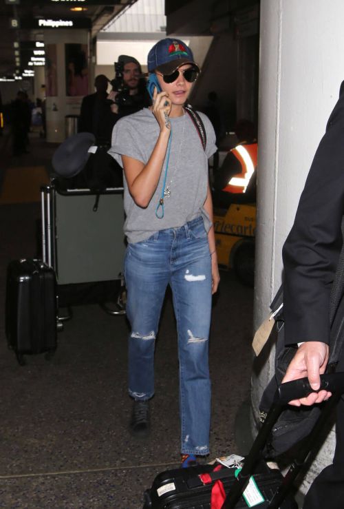 Cara Delevingne Stills at Los Angeles International Airport 1