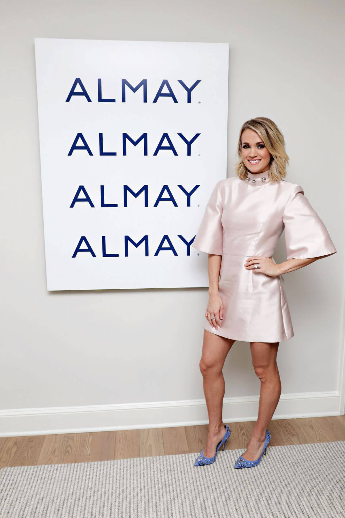 Carrie Underwood at Almay Healthy Glow Beauty Day in New York