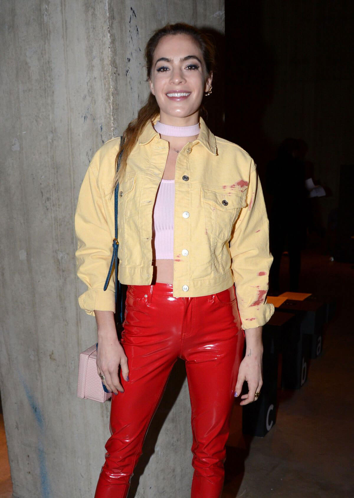 Chelsea Leyland Stills at Topshop Unique Show in London