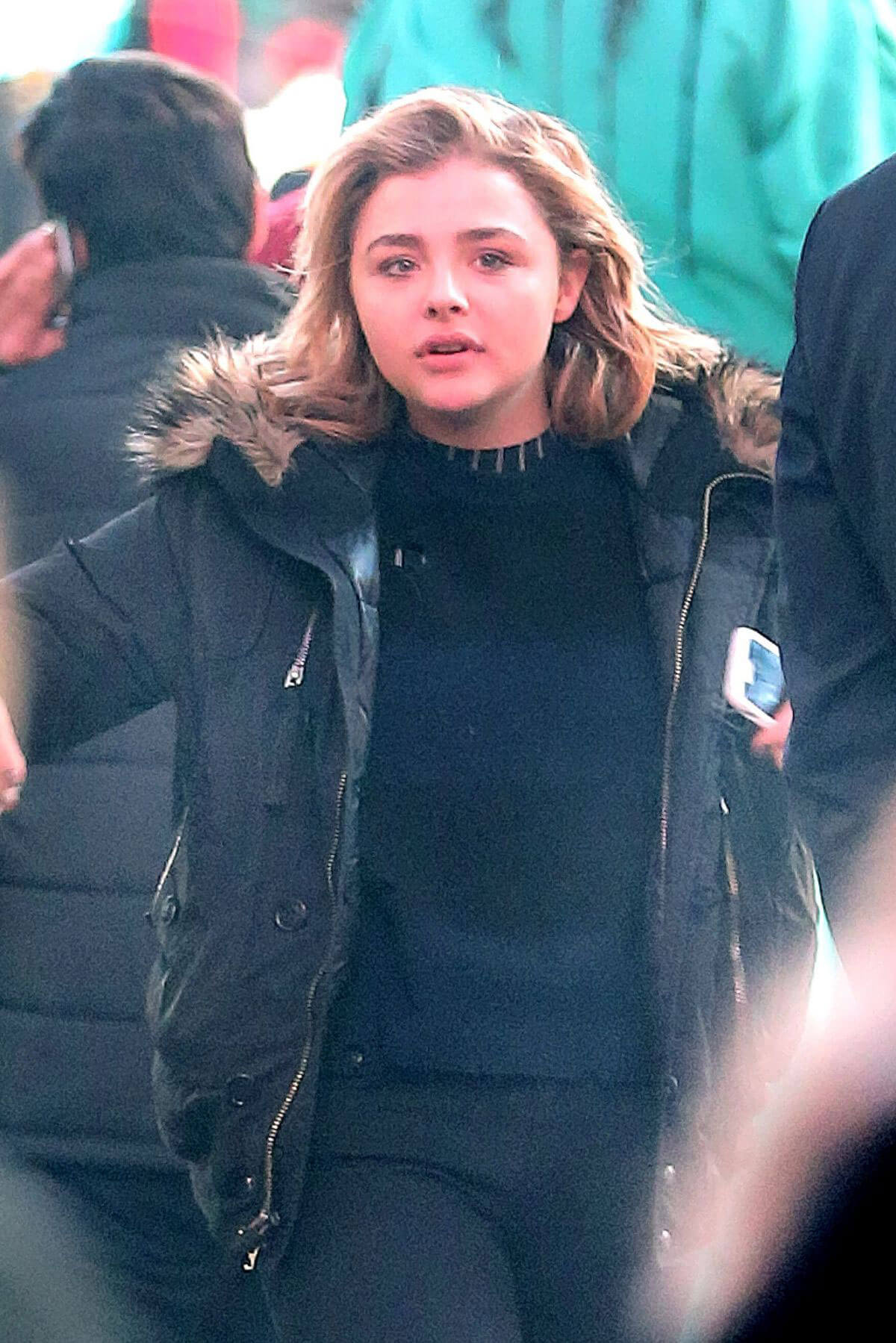 Chloe Moretz Out and About in New York