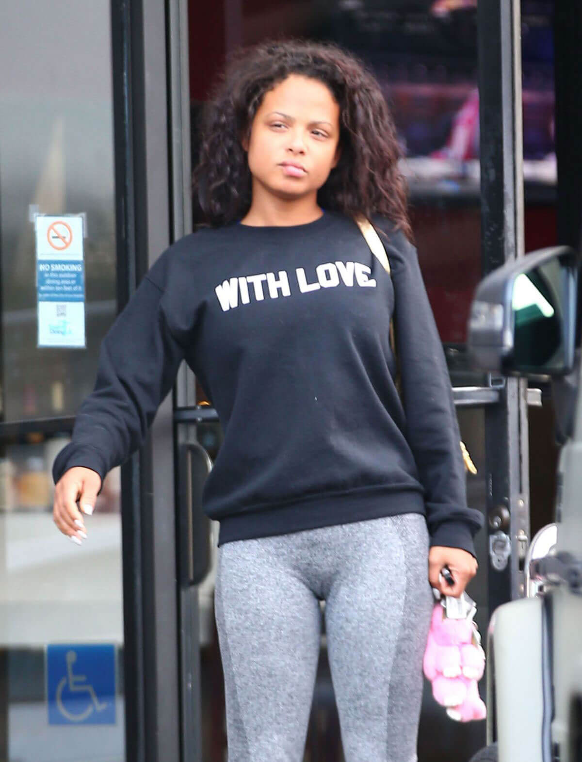 Christina Milian Out for Lunch in Los Angeles