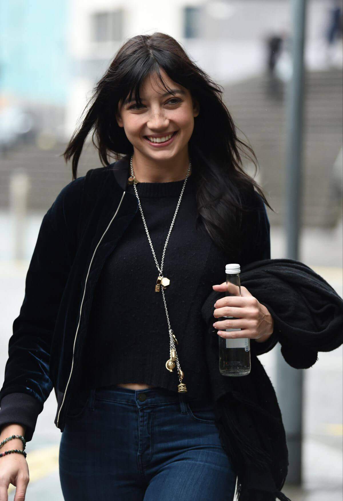 Daisy Lowe Leaves Her Hotel in Birmingham