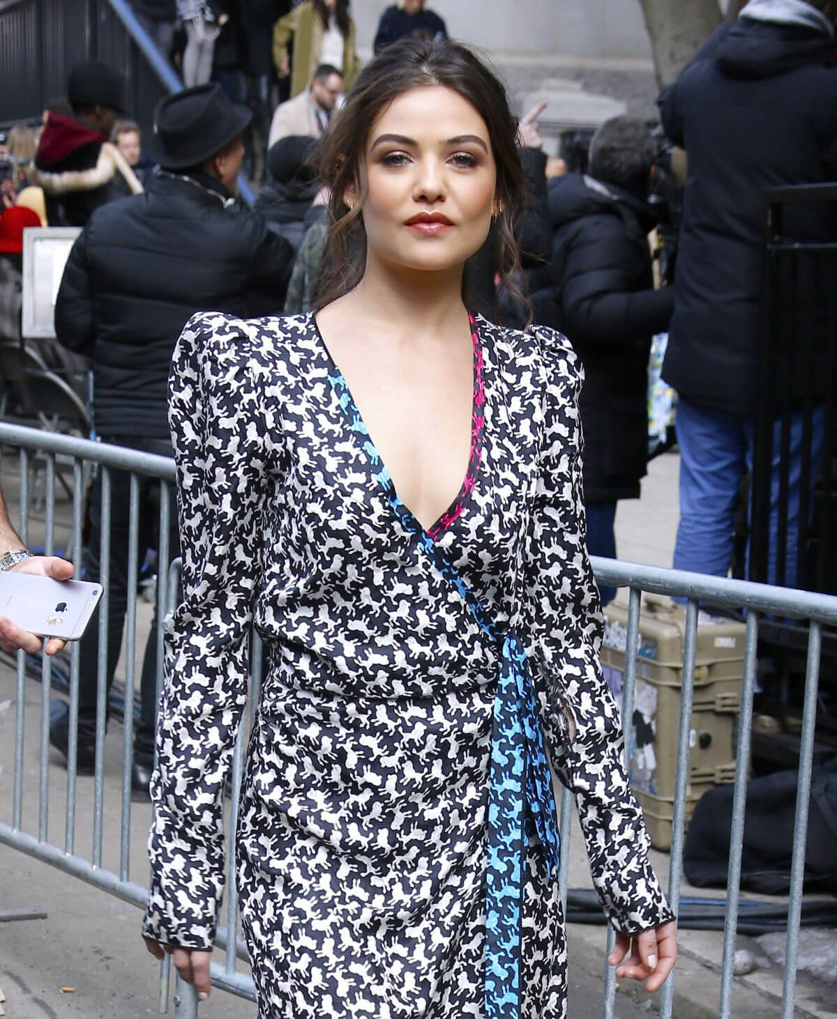 Danielle Campbell Stills at Marc Jacobs Fashion Show at New York Fashion Week