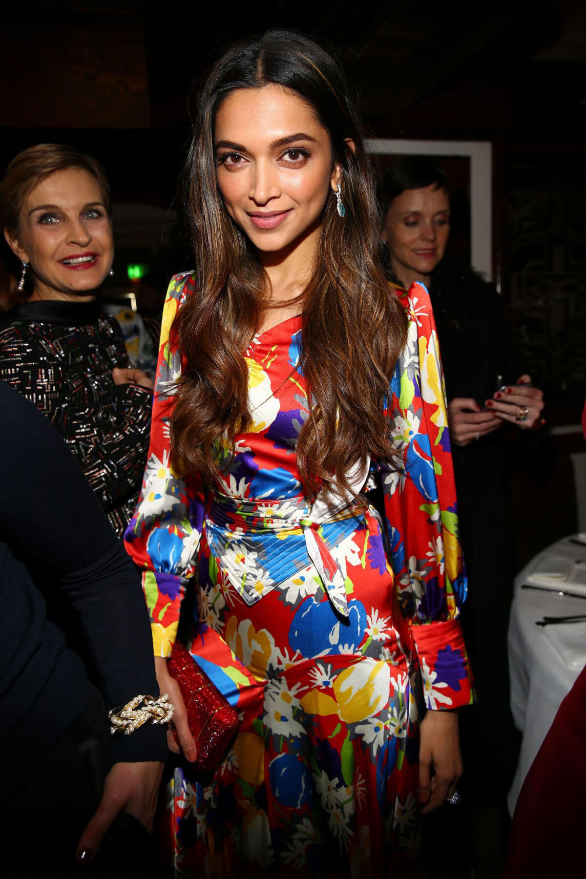 Deepika Padukone Stills at Charles Finch and Chanel Pre Oscar Awards in Beverly Hills