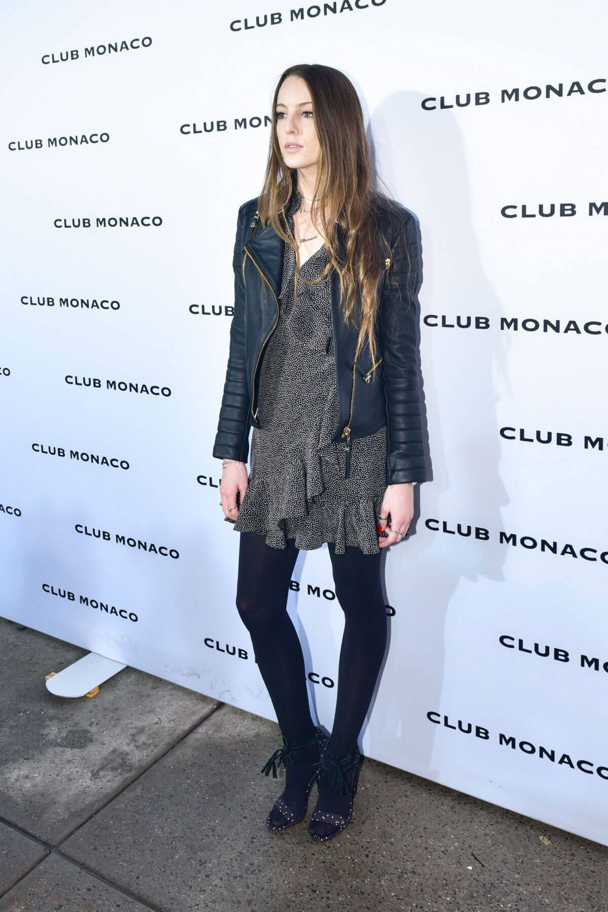 Eleanor Lambert at Club Monaco Fashion Presentation in New York