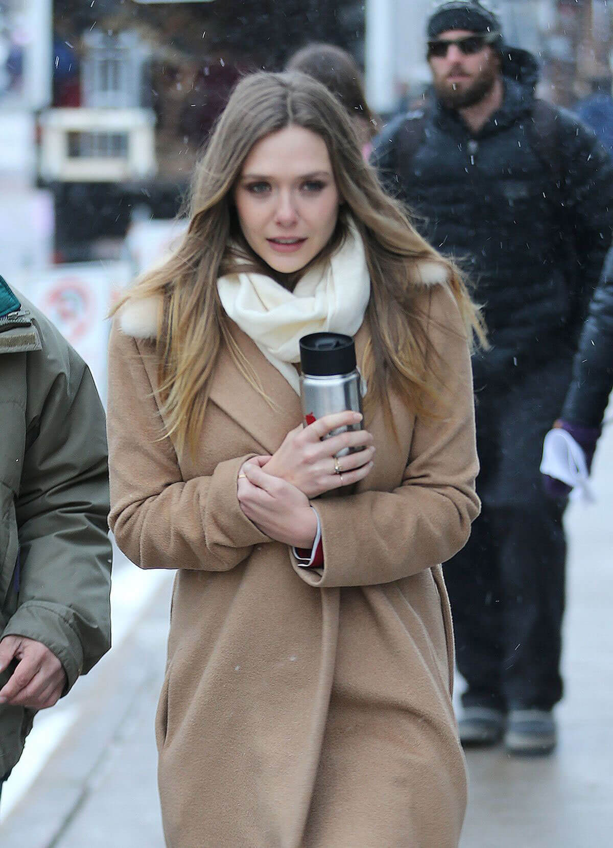 Elizabeth Olsen Out and About in Park City