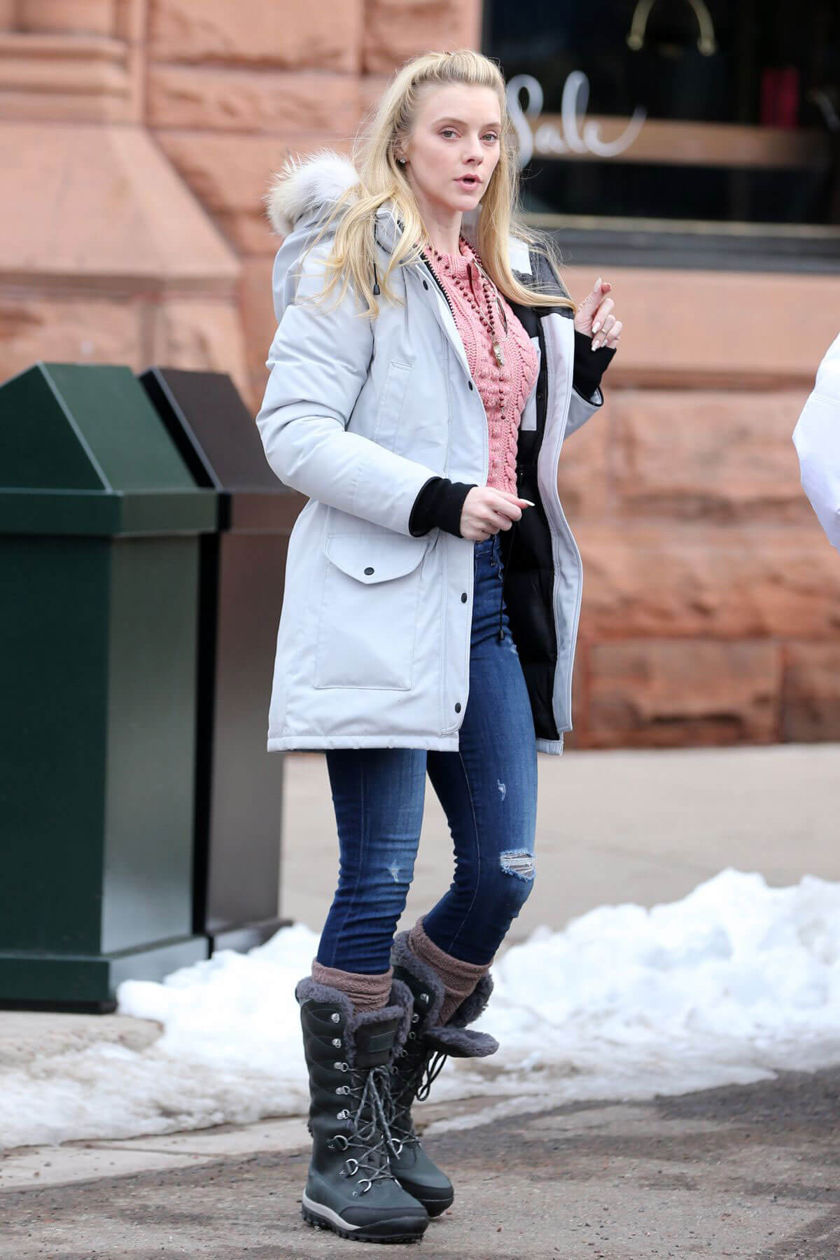 Elle Evans Out and About in Aspen