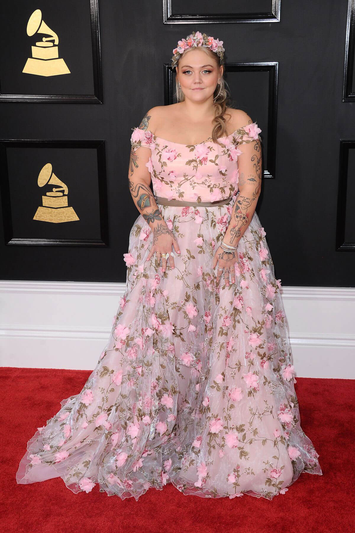 Elle King at 59th Annual Grammy Awards in Los Angeles