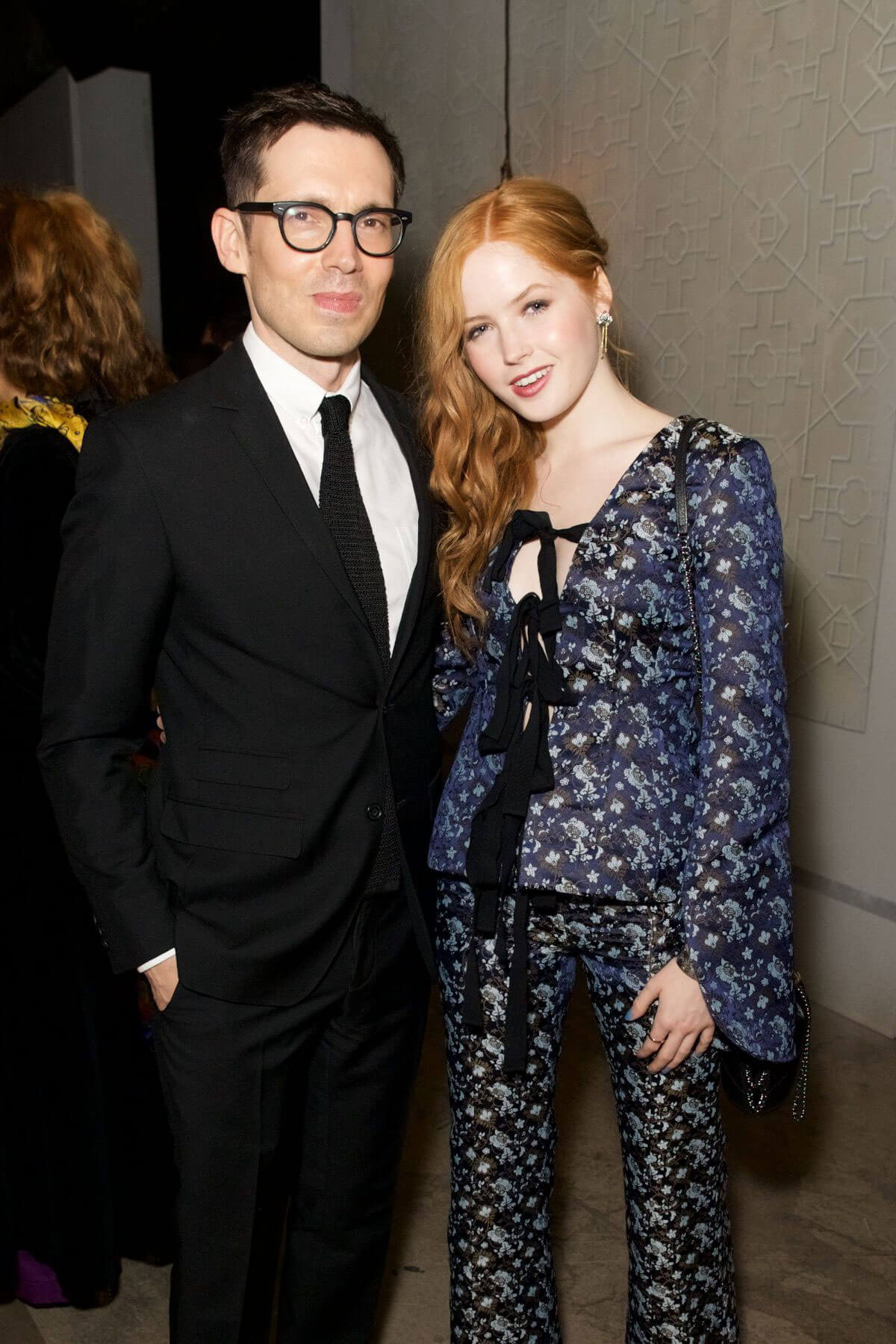 Ellie Bamber Stills at Erdem and Selfridges Dinner at London Fashion Week