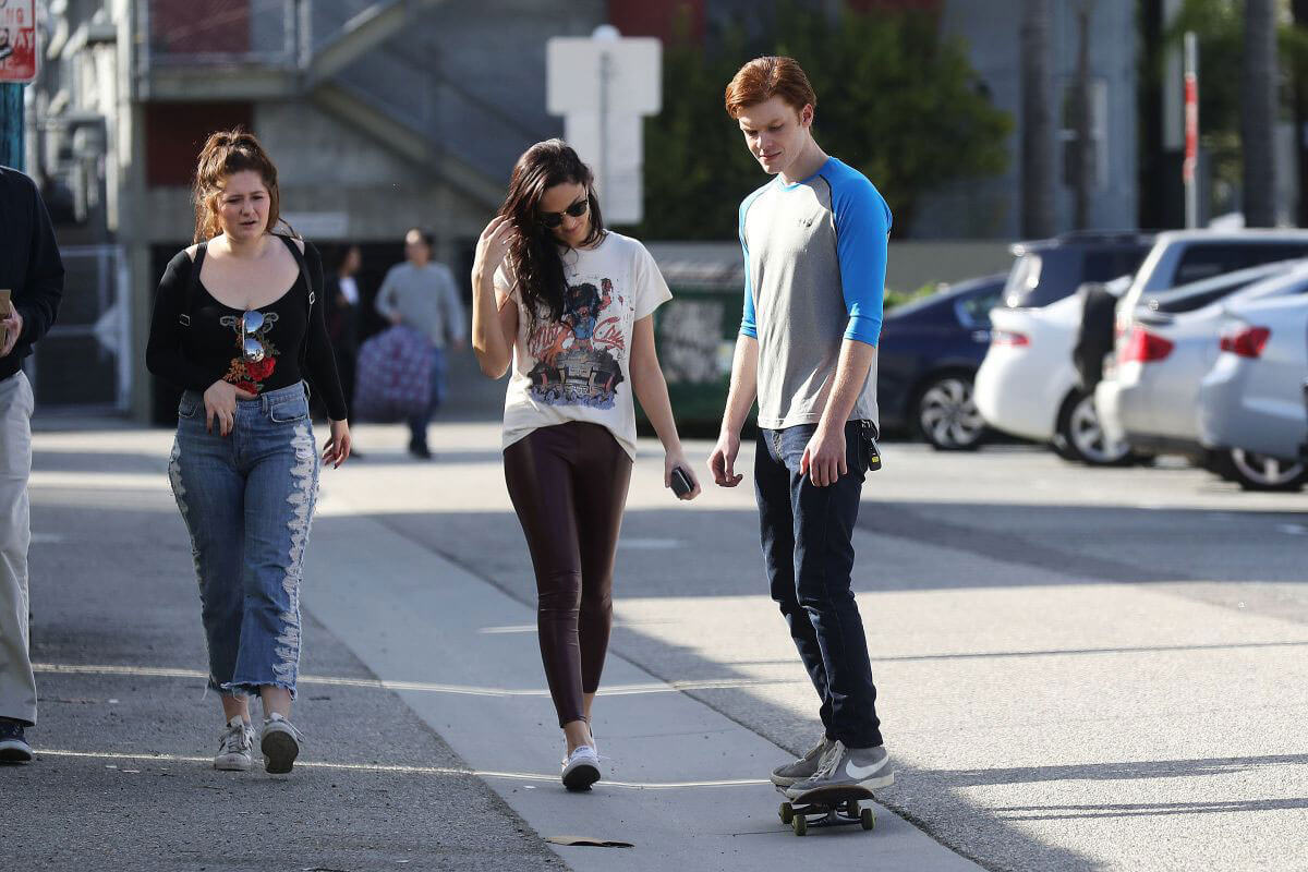 Emma Kenney and Ruby Modine Stills Out in Venice Beach