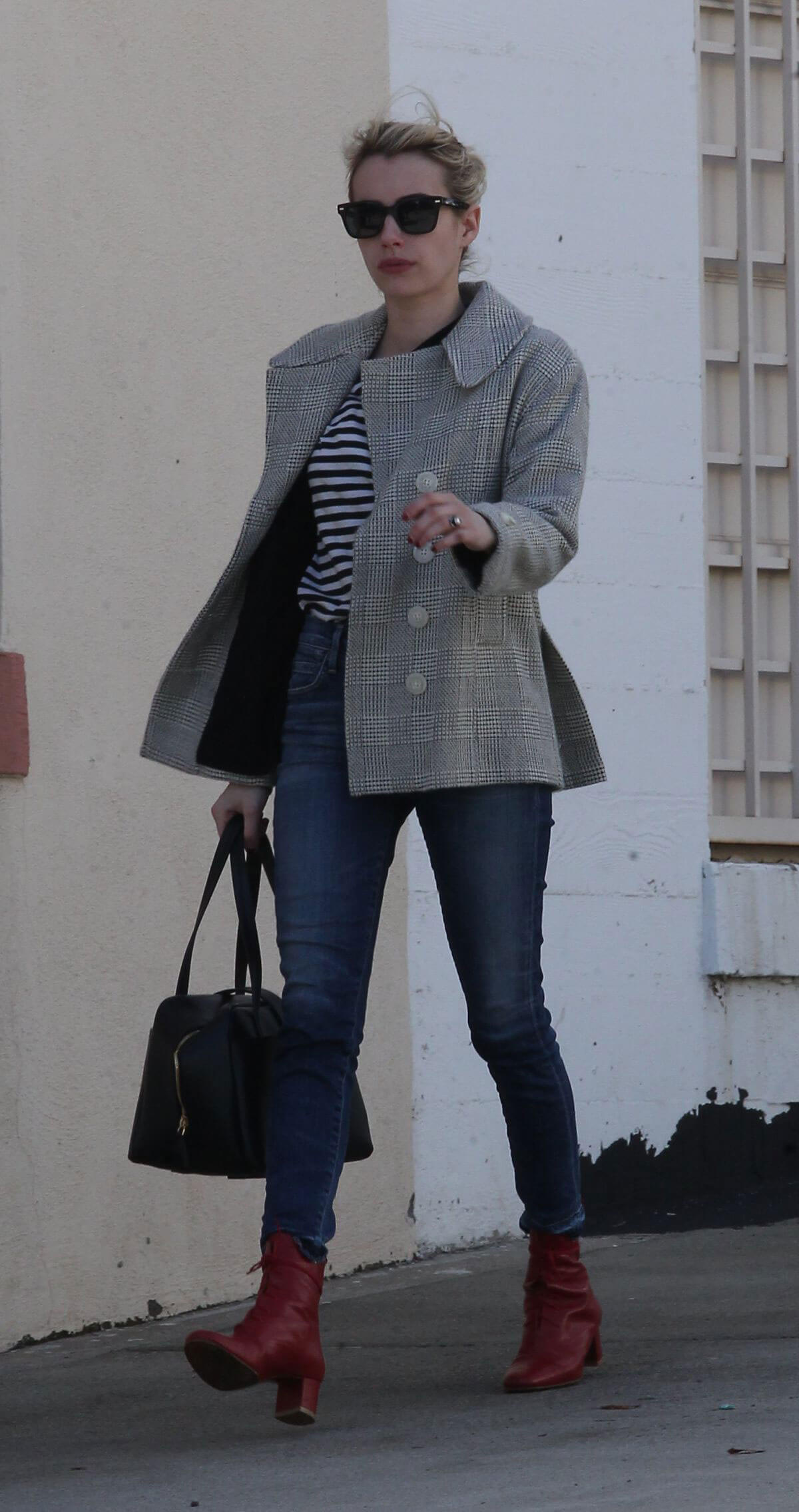 Emma Roberts Out and About in Beverly Hills