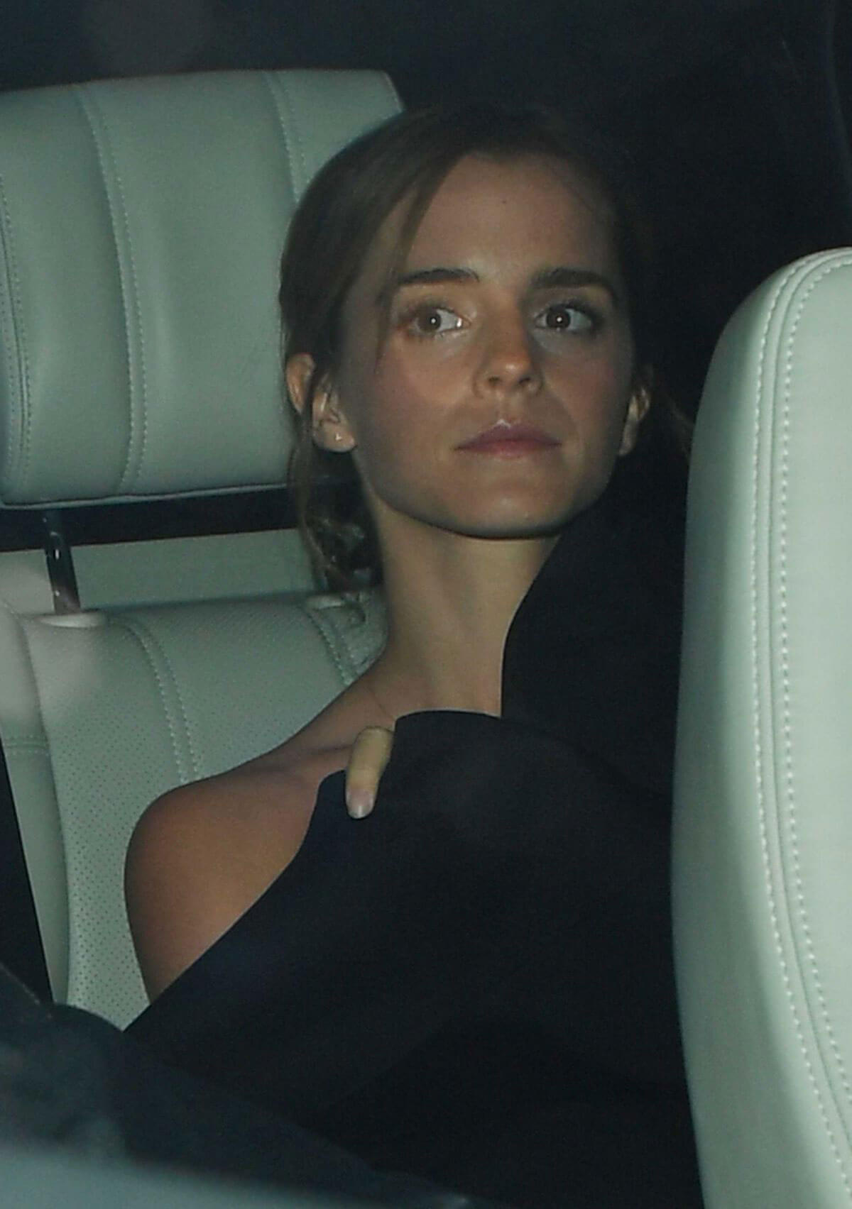 Emma Watson Leaves Elle Style Awards in London