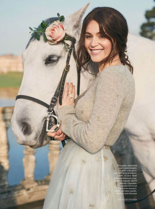 Gemma Arterton Photoshoot in Ttown & Country Magazine Spring 2017 5