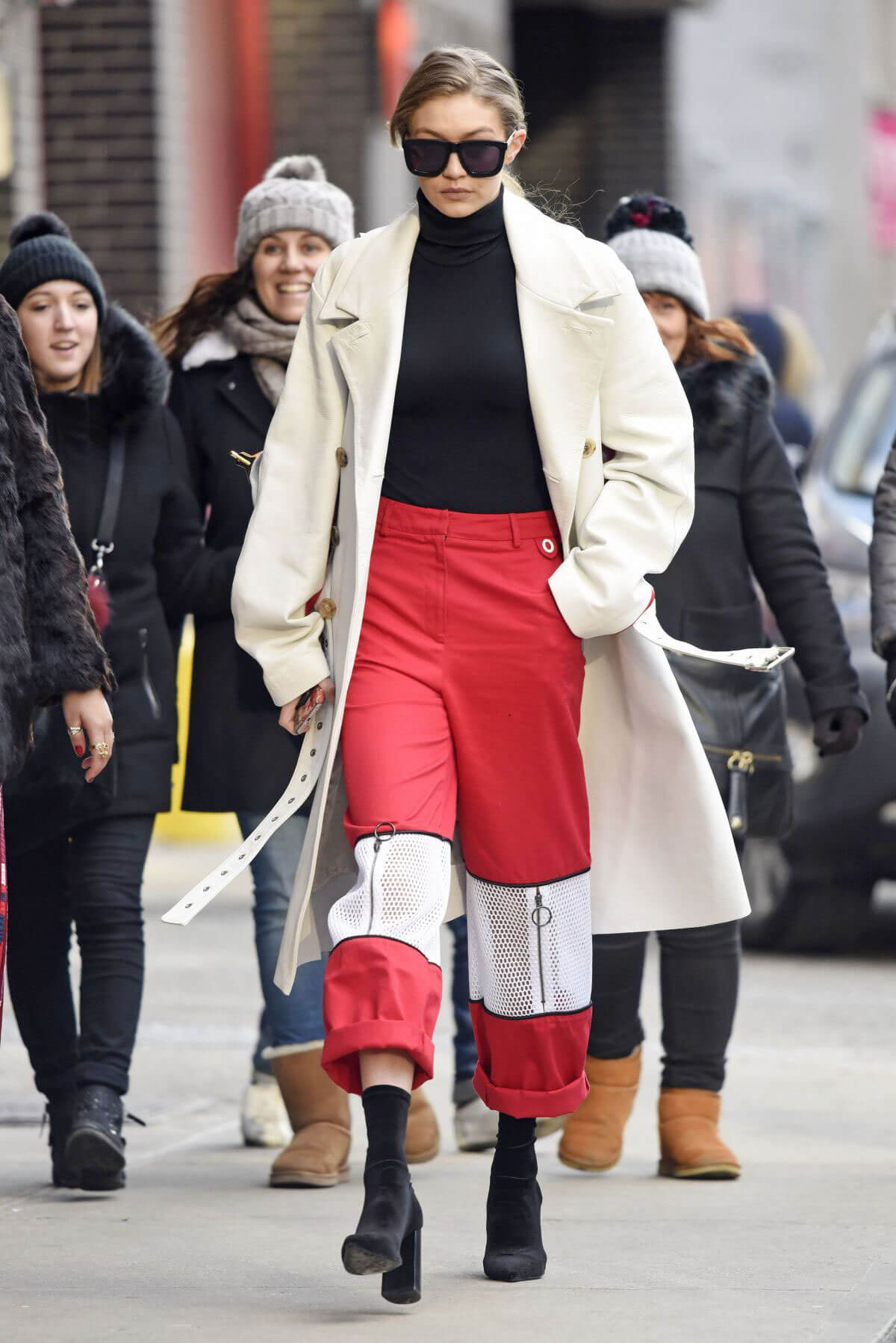 Gigi Hadid Out for Lunch in New York