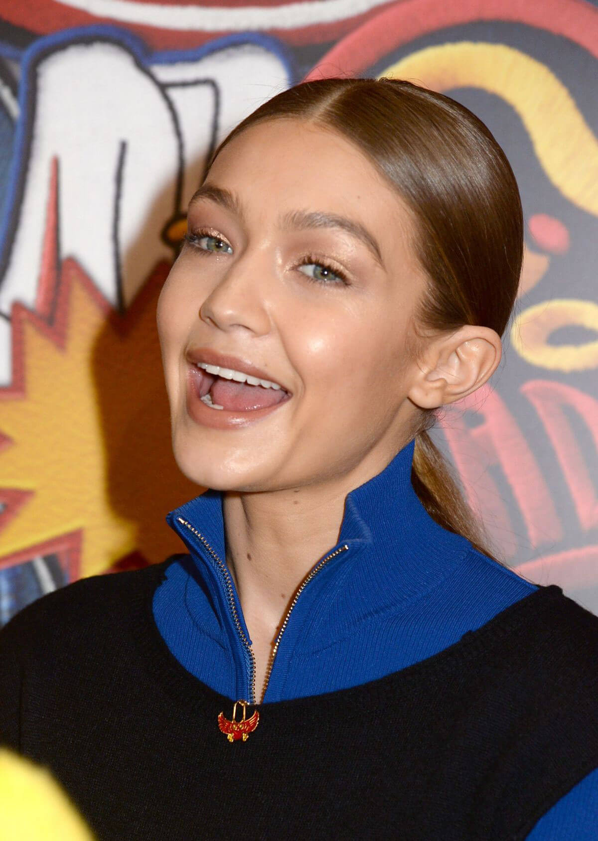 Gigi Hadid Stills at Tommy X Gigi Capsule Collection Launch in London