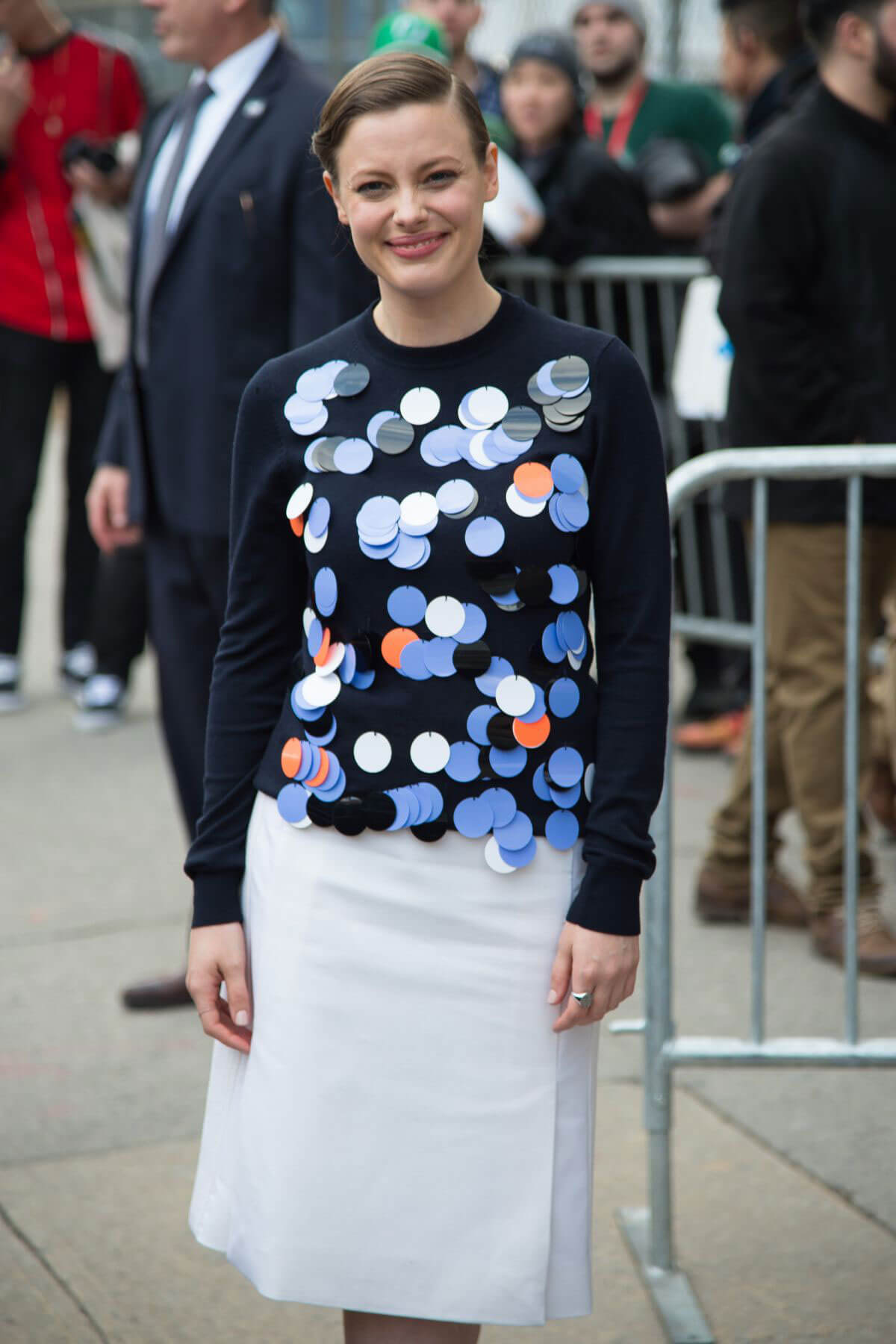 Gillian Jacobs Leaves a Netflix Event in New York