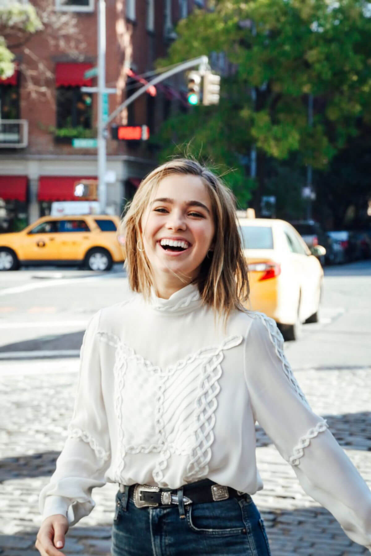 Haley Lu Richardson Photoshoot for The New Potato, 2017