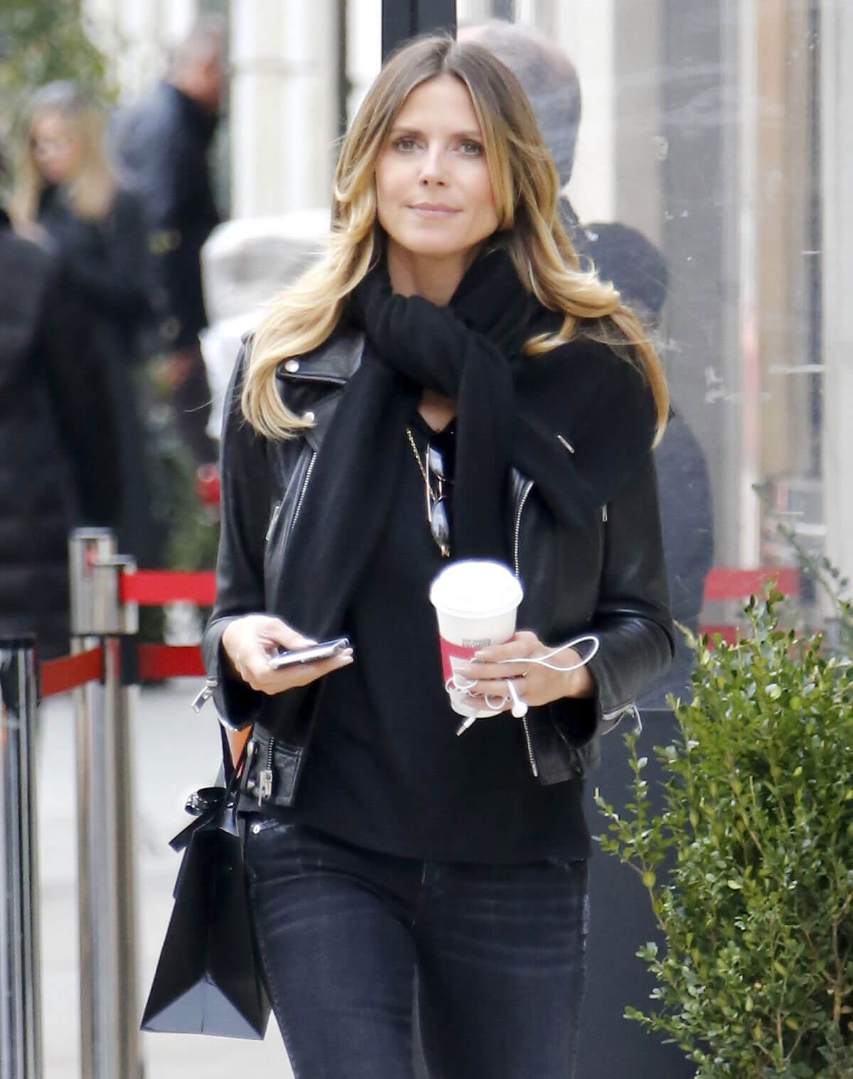 Heidi Klum Out and About in New York