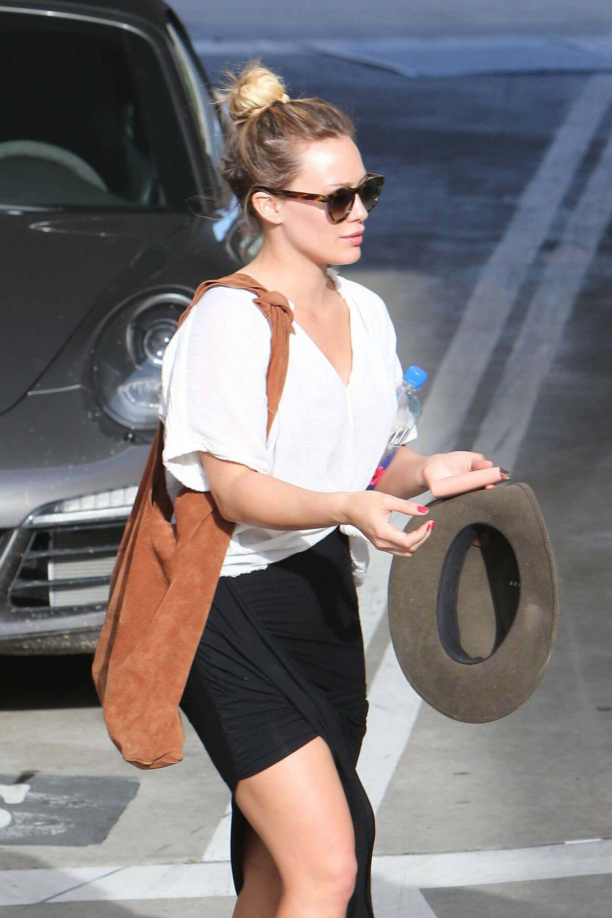 Hilary Duff Out in Beverly Hills