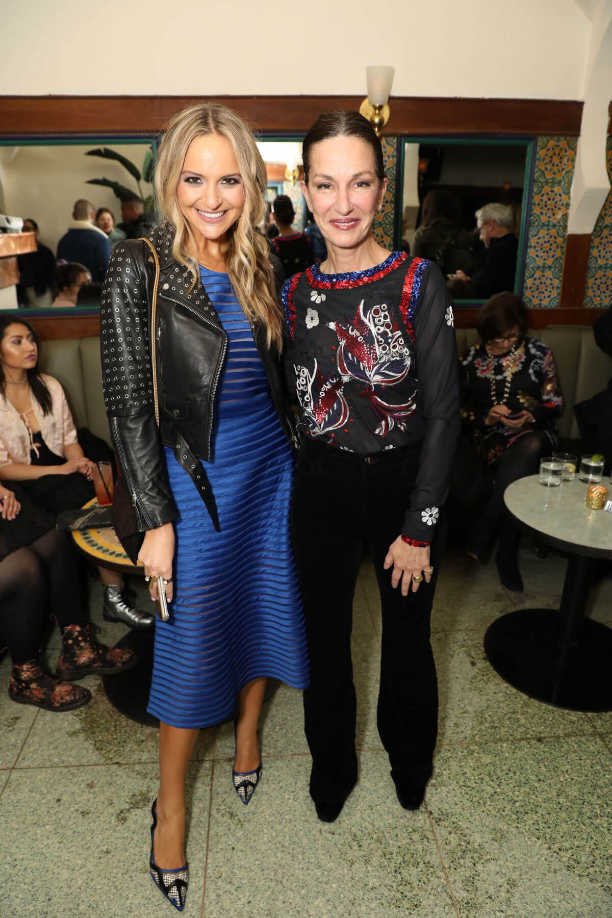 Jackie Miranne and Cynthia Rowley at Cynthia Rowley NYFW Party in New York