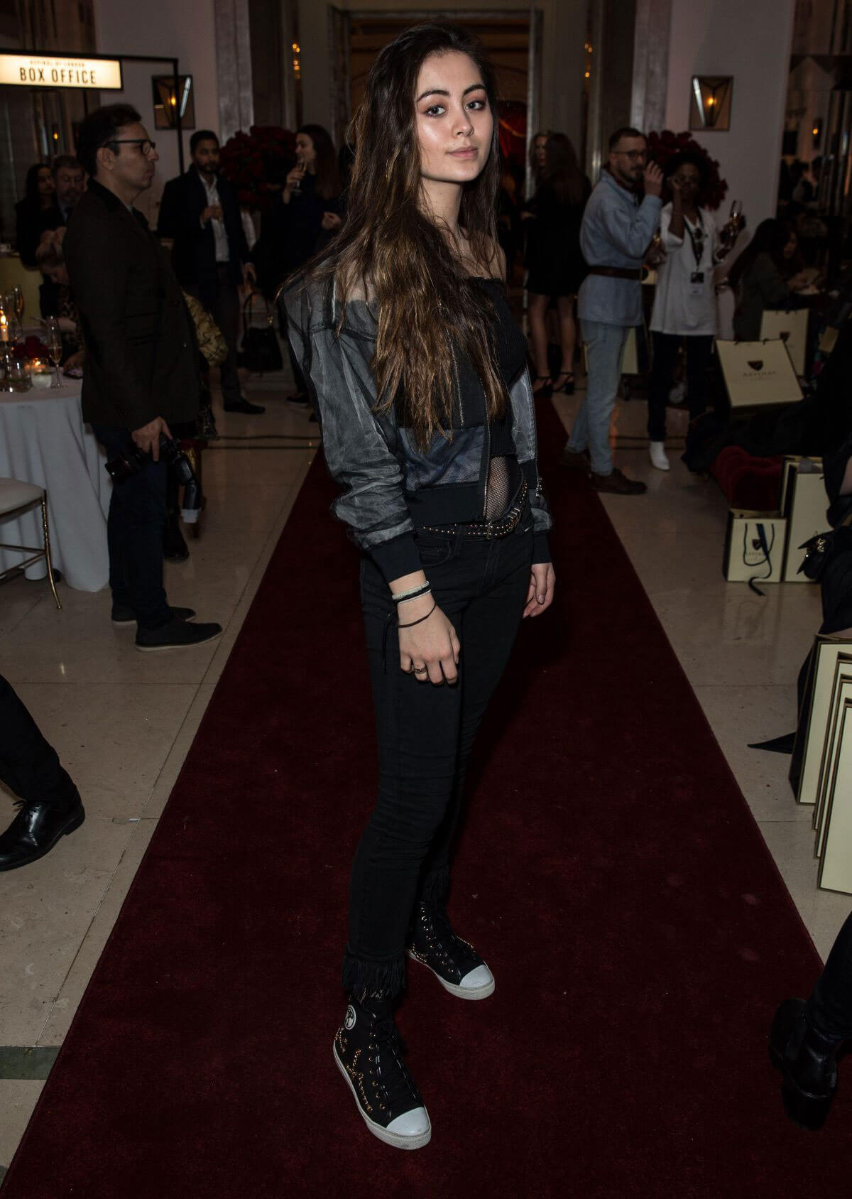 Jasmine Thompson at Aspinal Fashion Show at London Fashion Week