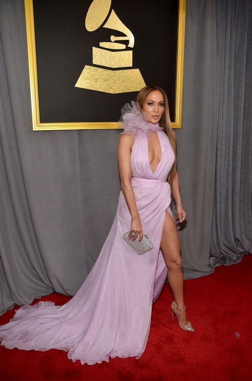 Jennifer Lopez at The 59th Grammy Awards in Los Angeles 6