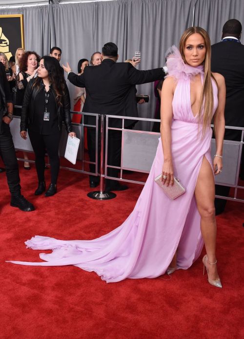 Jennifer Lopez at The 59th Grammy Awards in Los Angeles 13