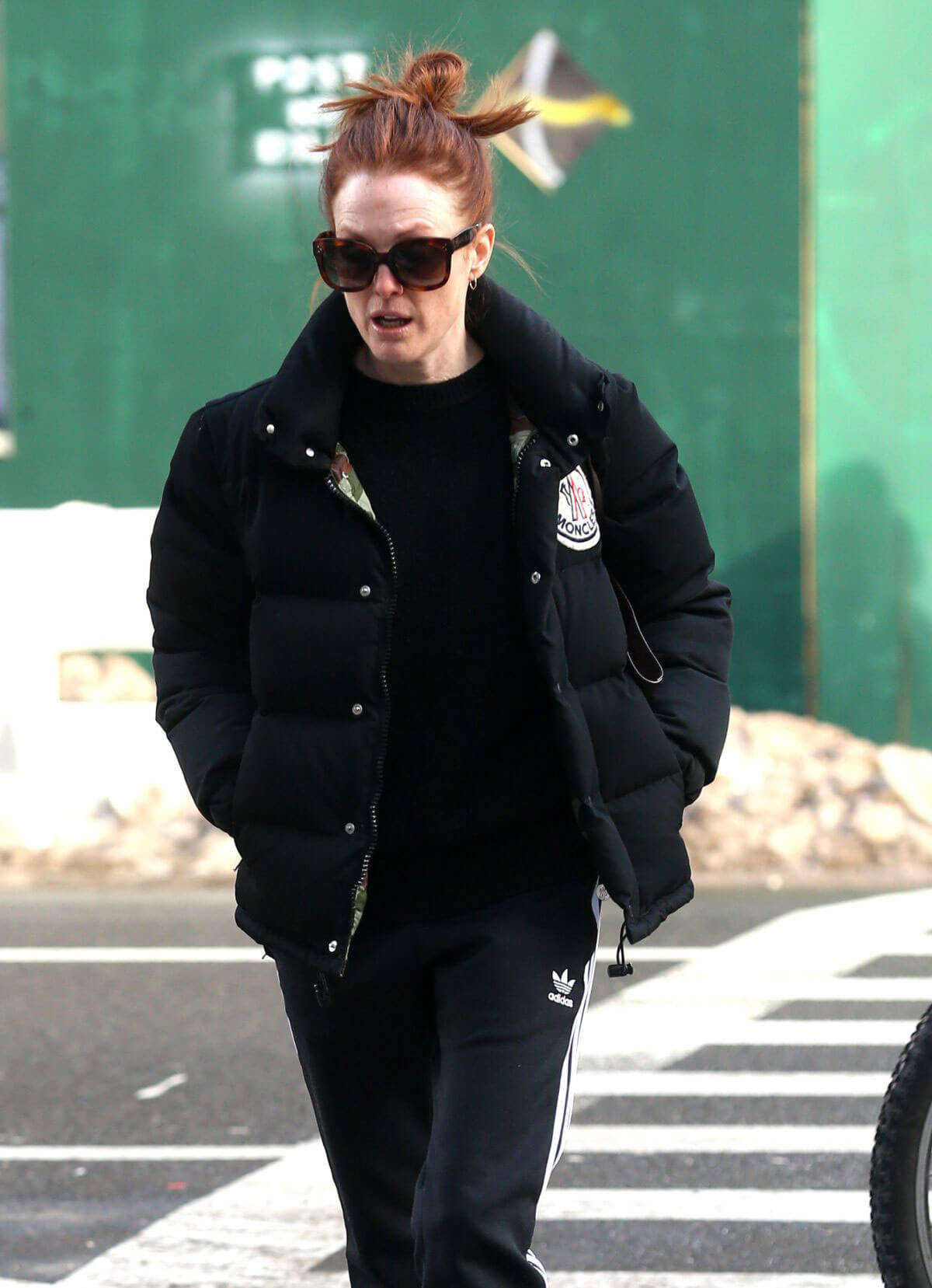 Julianne Moore Stills Out in New York