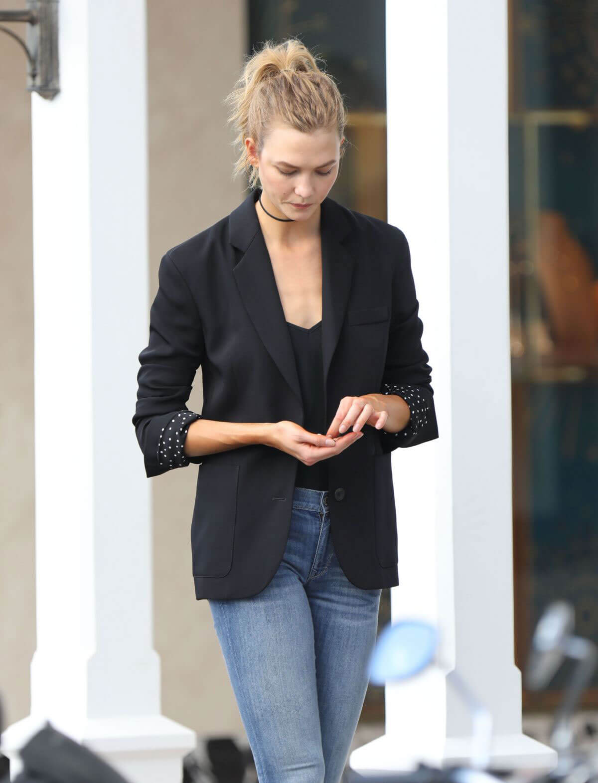 Karlie Kloss Stills Out in Gustavia in St. Barths