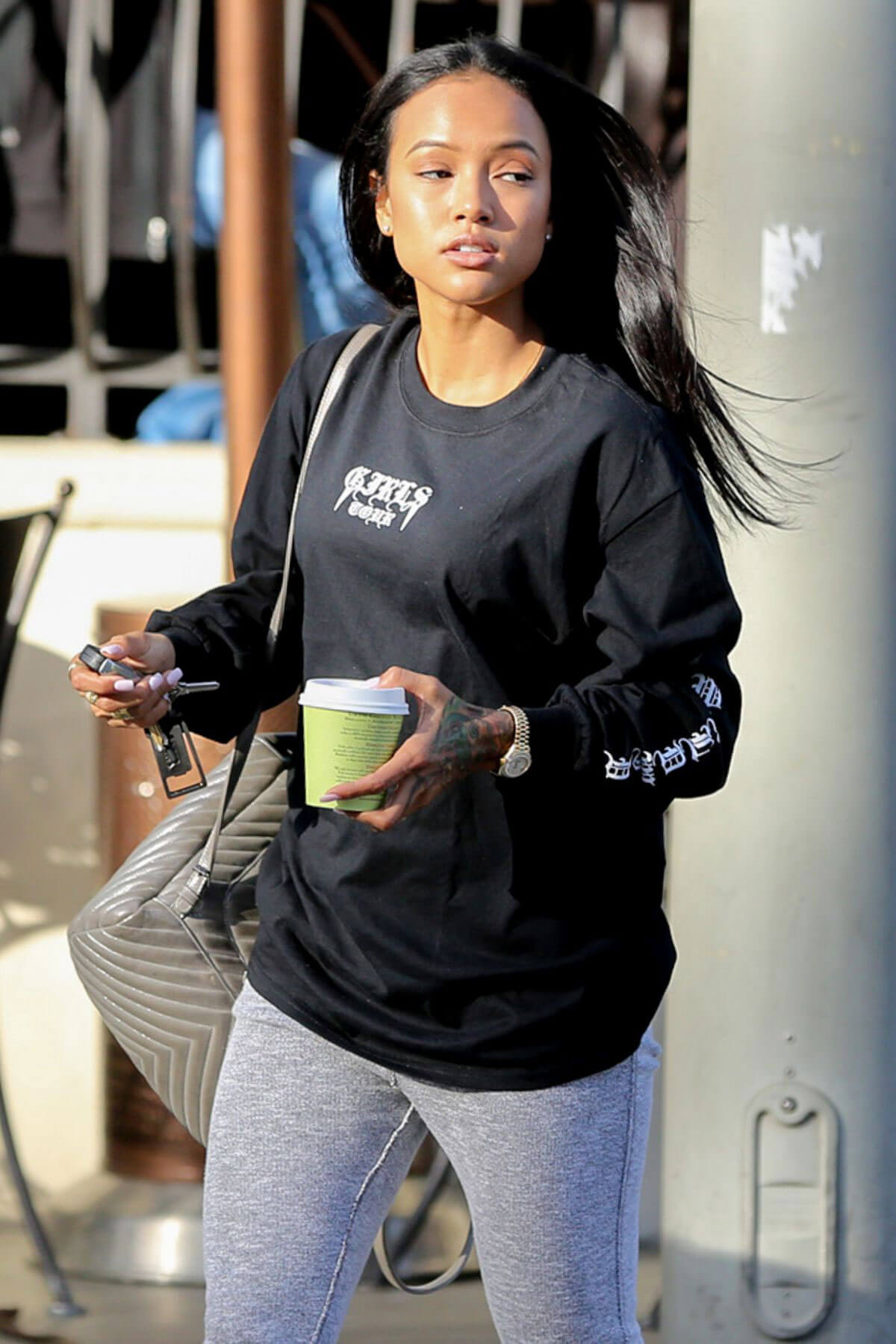 Karrueche Tran Out and About in West Hollywood