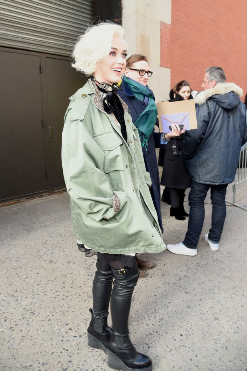 Katy Perry Stills at Marc Jacobs Fashion Show at New York Fashion Week