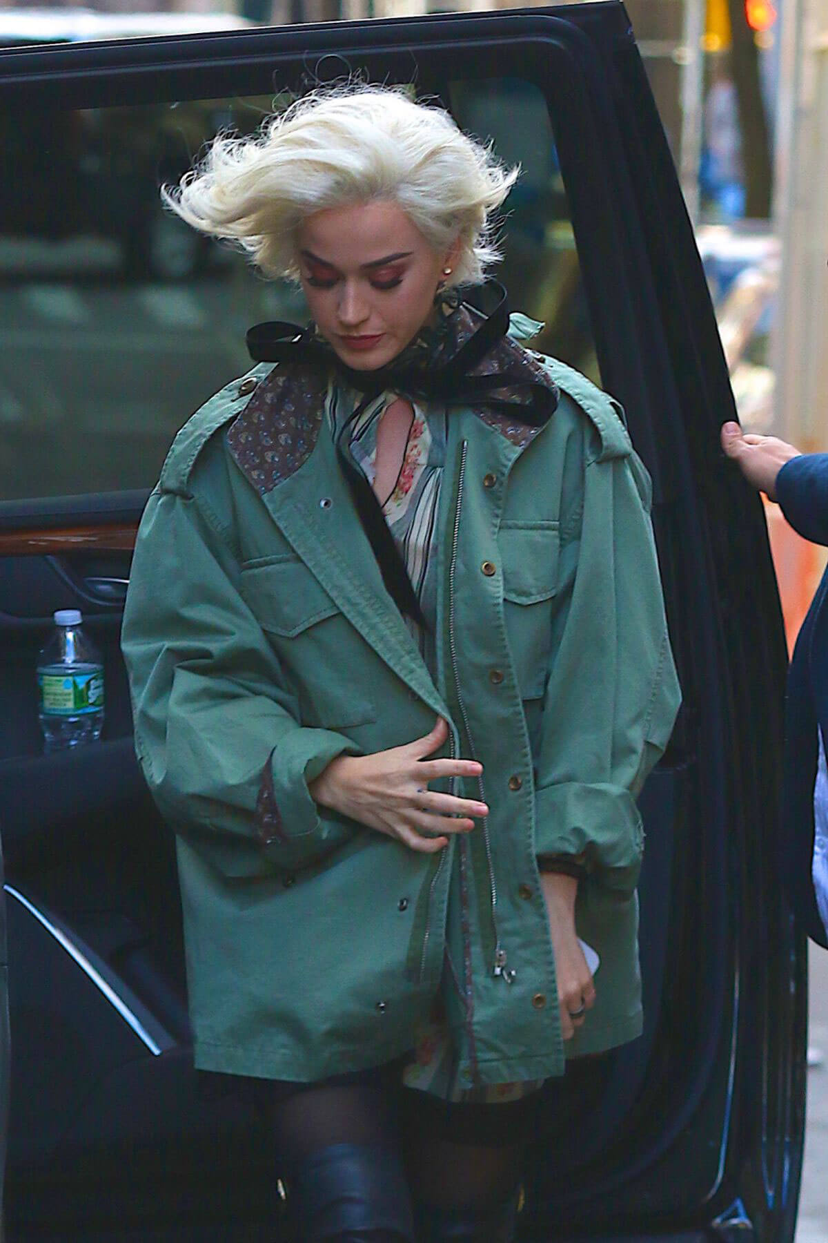 Katy Perry Stills Out to Launch in New York