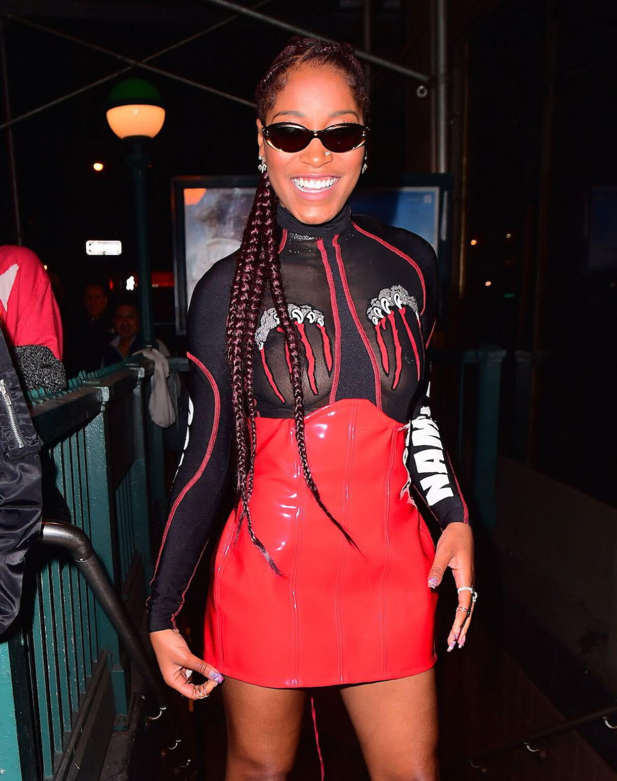 Keke Palmer Out in New York