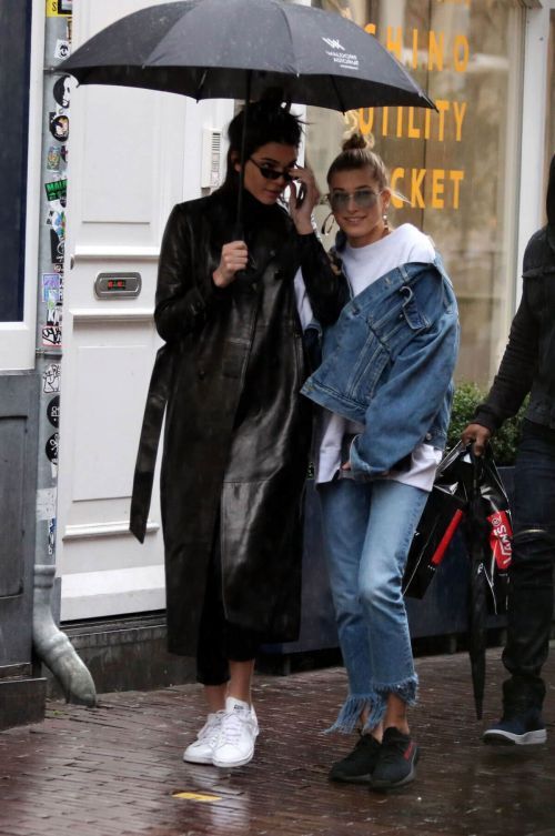 Kendall Jenner and Hailey Rhode Baldwin Stills Out in Amsterdam 1