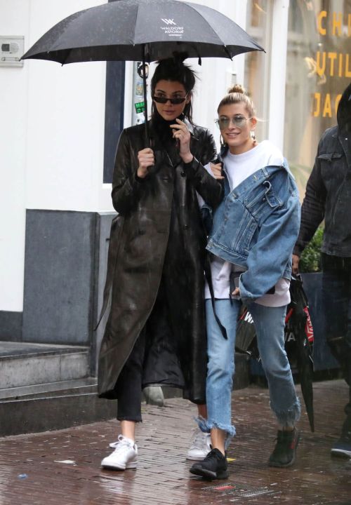 Kendall Jenner and Hailey Rhode Baldwin Stills Out in Amsterdam 2