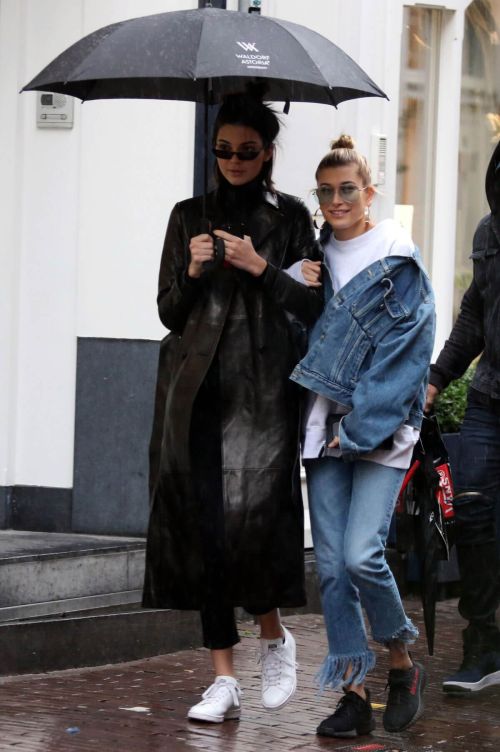 Kendall Jenner and Hailey Rhode Baldwin Stills Out in Amsterdam 3