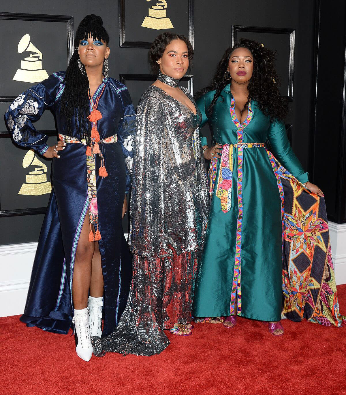 King at 59th Annual Grammy Awards in Los Angeles