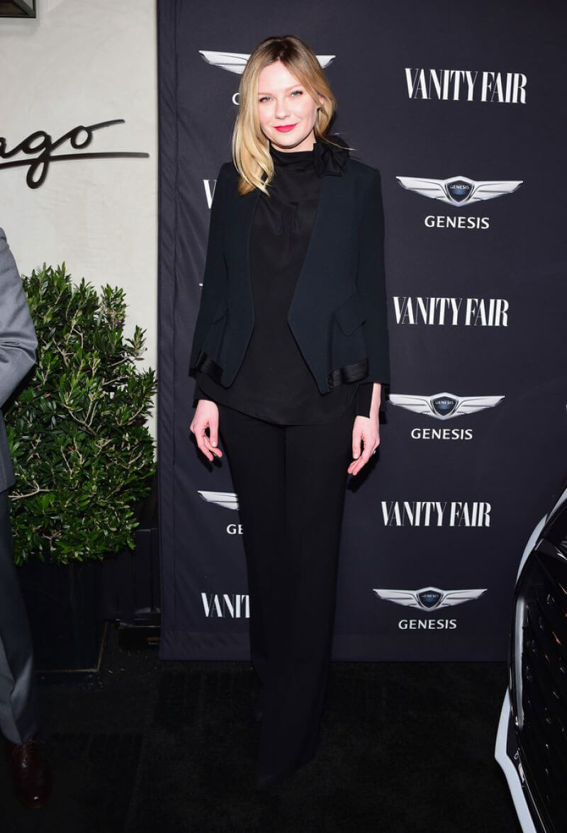 Kirsten Dunst Stills at Vanity Fair and Genesis Celebrate Hidden Figures in Los Angeles