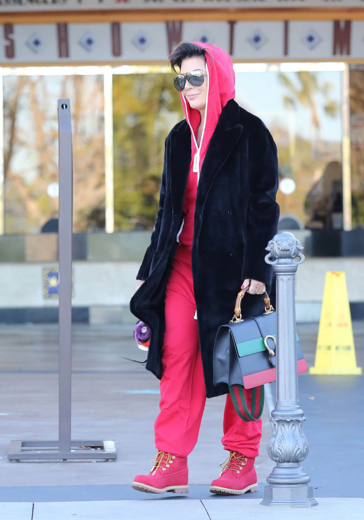 Kris Jenner Out And About in Calabasas