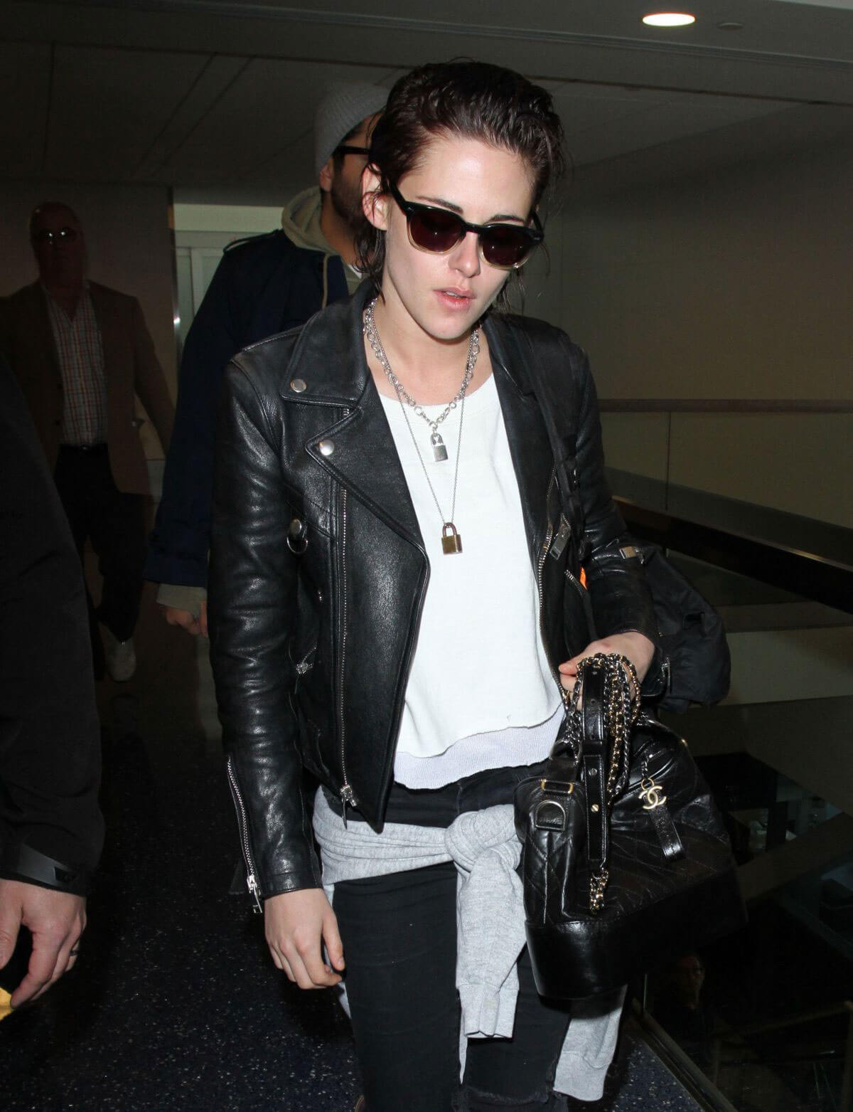 Kristen Stewart at Los Angeles International Airport