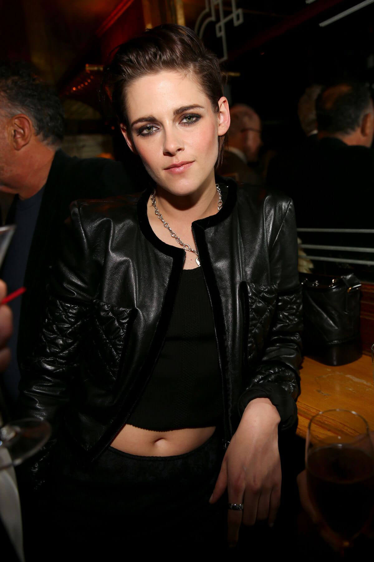 Kristen Stewart Stills at Charles Finch and Chanel Pre Oscar Awards Dinner