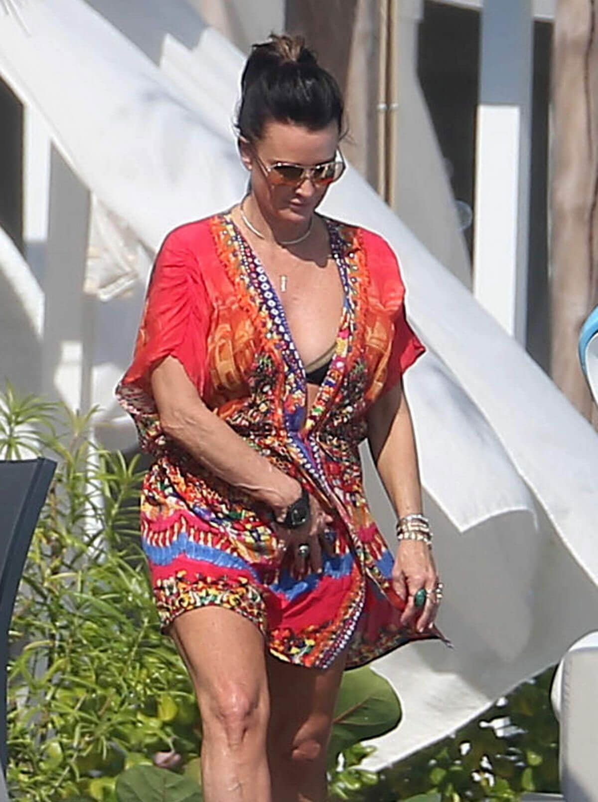 Kyle Richards Stills on Vacation in Cabo San Lucas