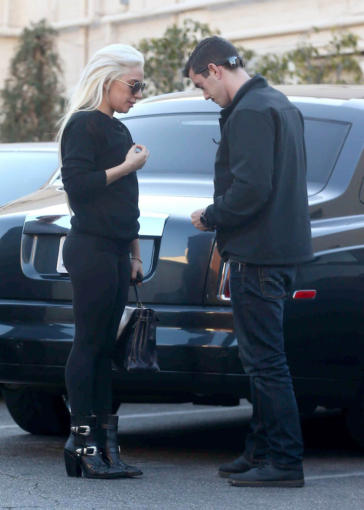 Lady Gaga Stills Out and About in Los Angeles