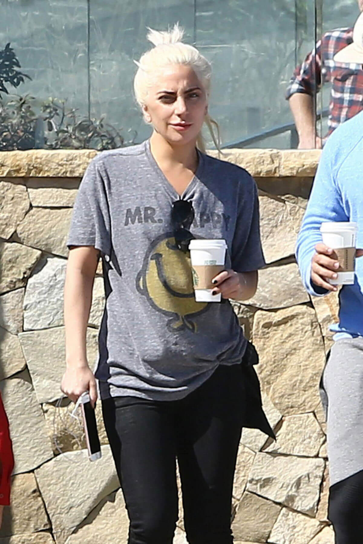 Lady Gaga Stills Out and About in Malibu Photos