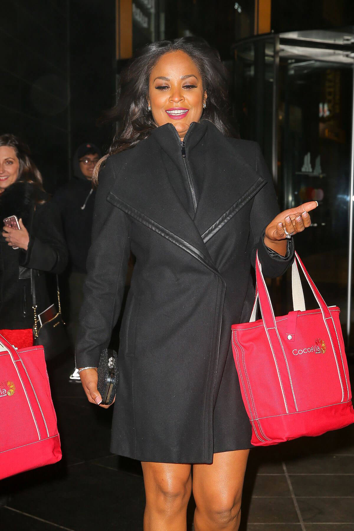 Laila Ali Out and About in New York