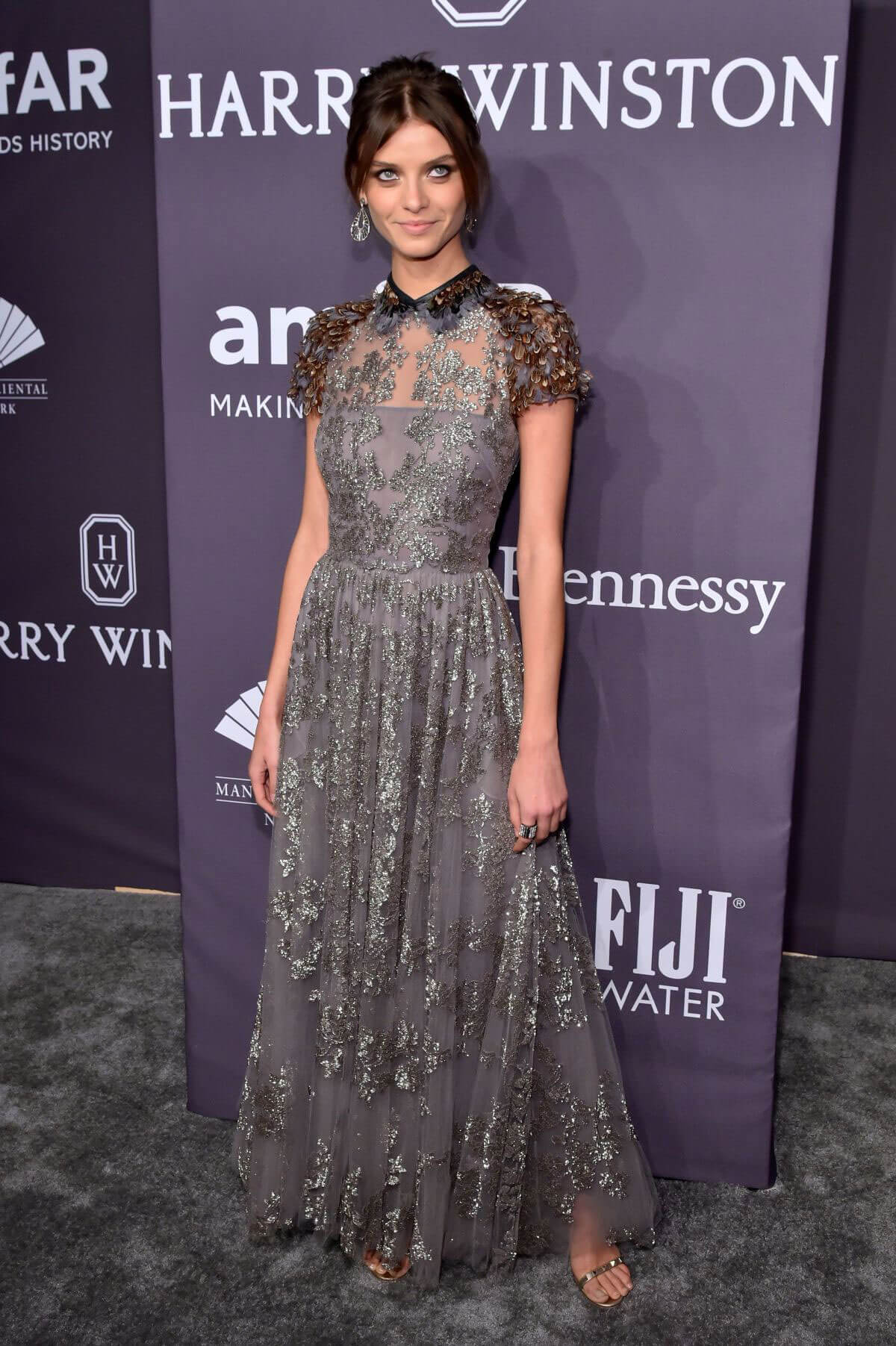 Lais Oliveira at AMFAR 2017 New York Gala