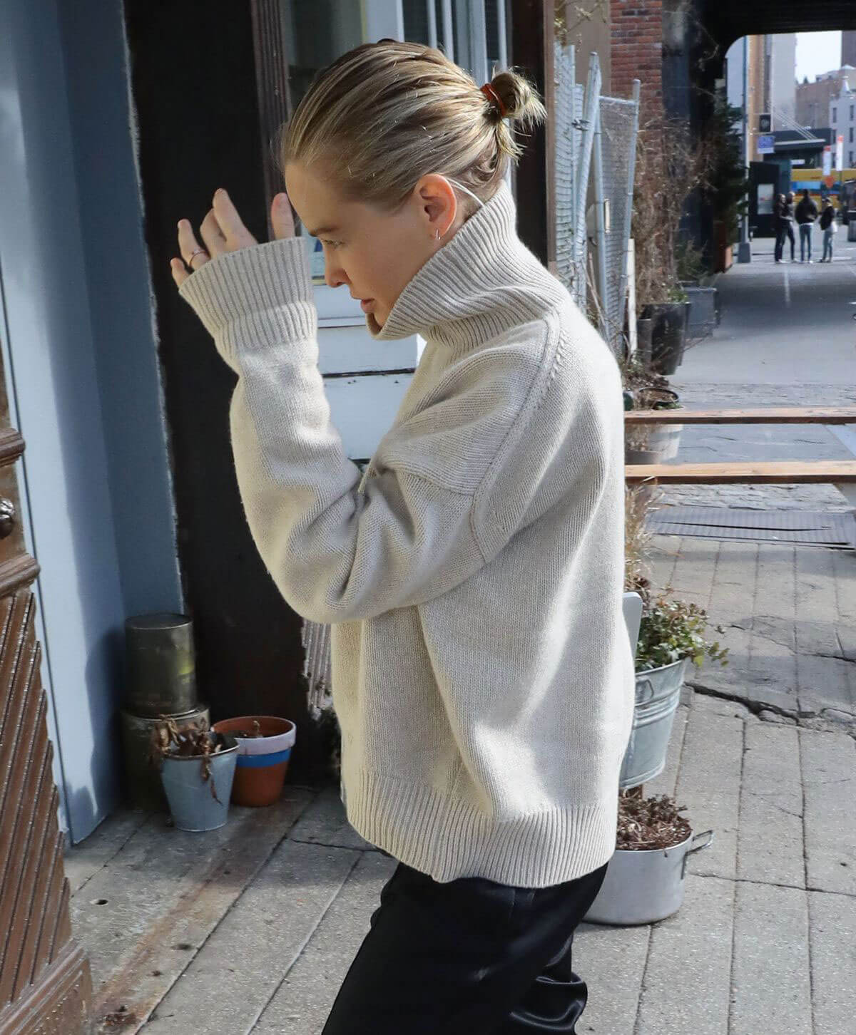 Lara Bingle Out And About in New York