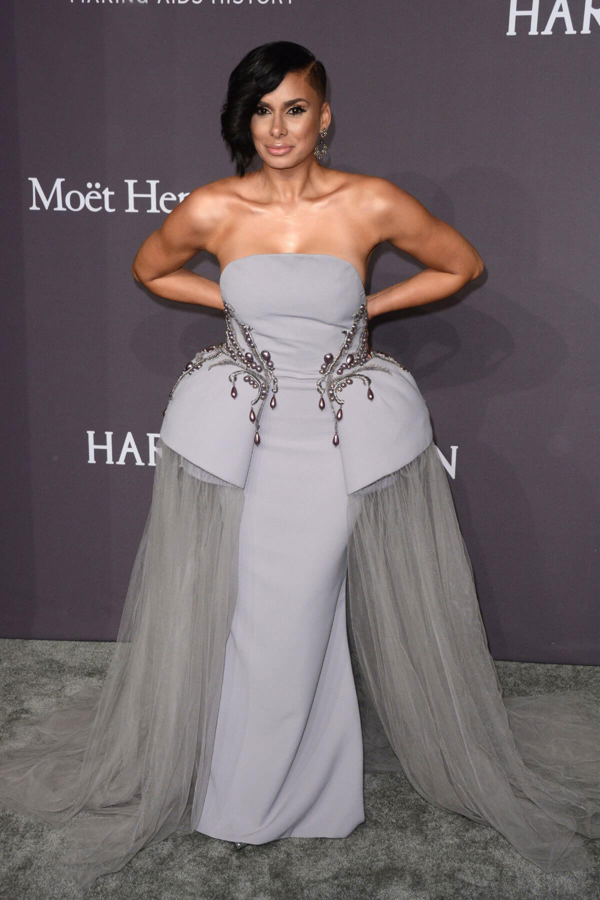 Laura Govan at AMFAR 2017 New York Gala