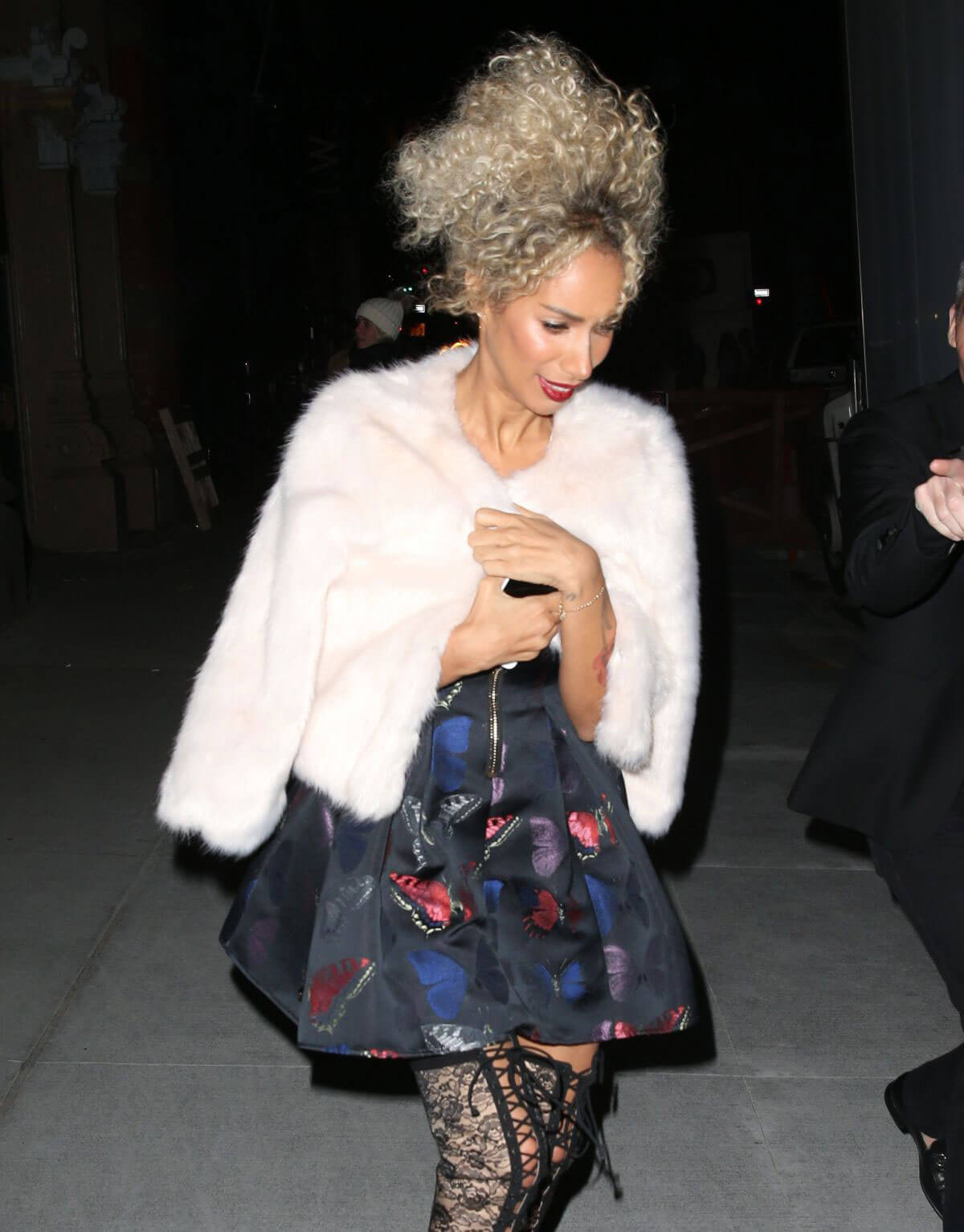 Leona Lewis Night Out in New York