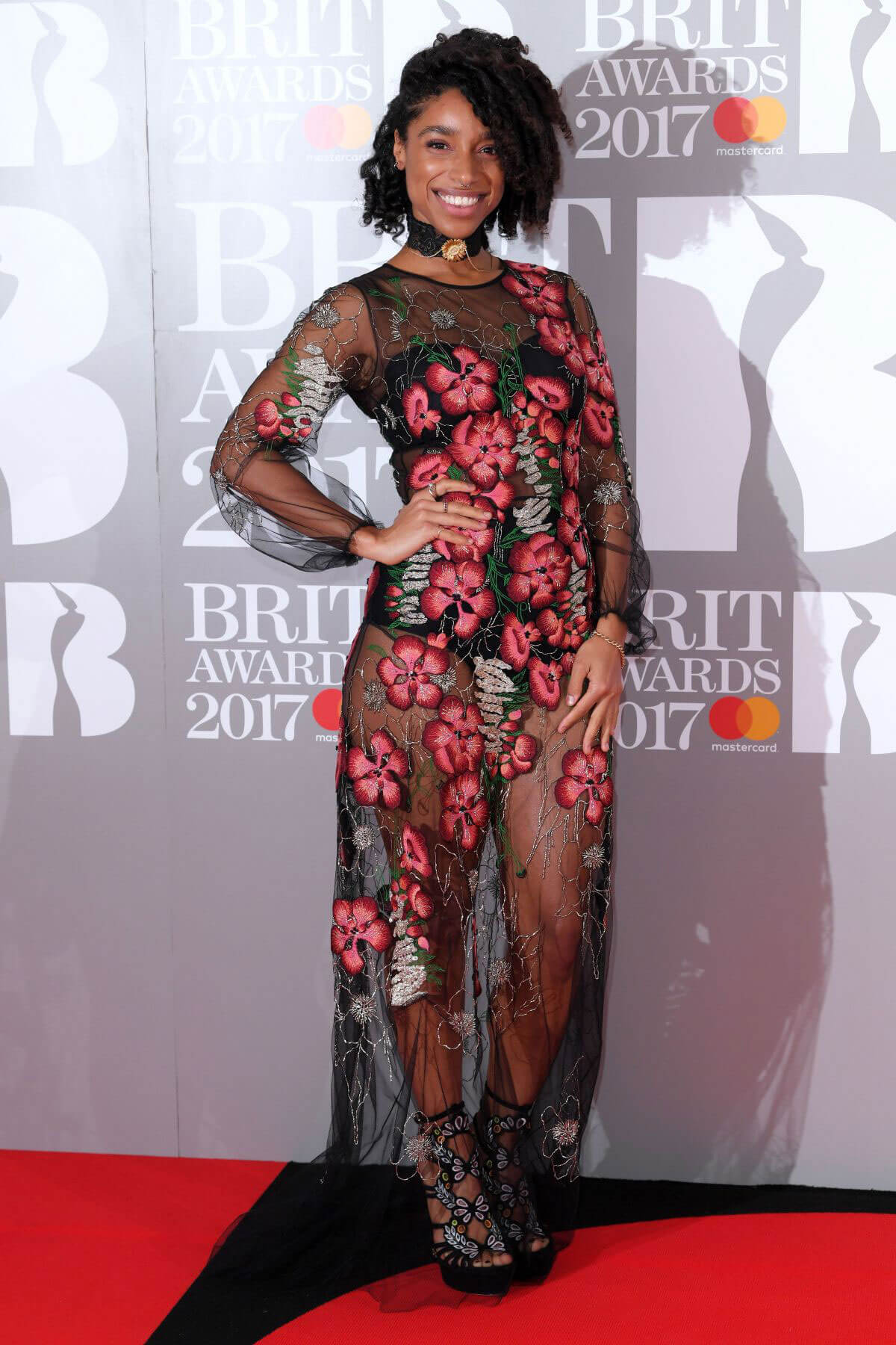 Lianne La Havas Stills at Brit Awards 2017 in London